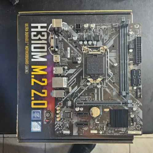 Placa Mae LGA 1151 GigaByte H310M M.2 2.0 ( Compativel com 8° e 9° Geracoes )