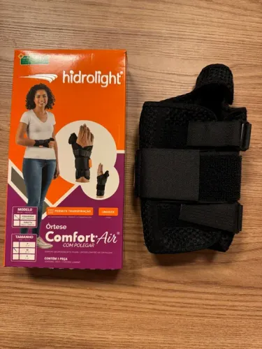 Órtese para Punho e Polegar com Tecnologia Comfort Air - Tamanho M