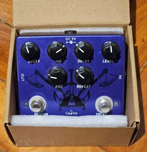 Baixei nessa semana! Pedal Caline CP-80 Ragnarok Reverb Delay