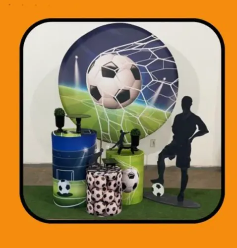 Decoração Futebol - Tema Esporte ( pegue e monte)