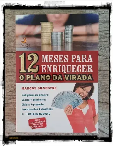 Livro: 12 meses para enriquecer (Feminino) - o plano da virada