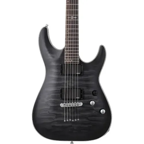 Guitarra Schecter c1 platinum + Case da Capas Maia