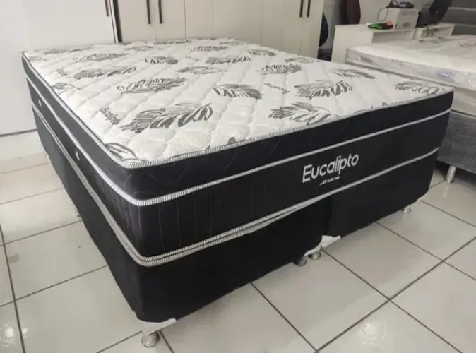 Cama Box Queen Molas Ensacadas