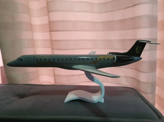 Avião Embraer 175 - Polícia Federal - Escala 1:100