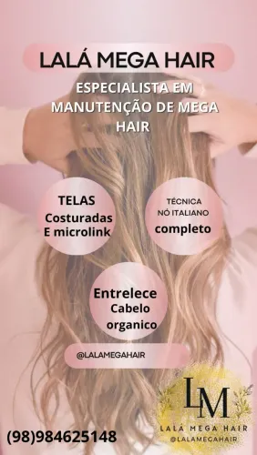 Mega Hair em São Luís - Especialista em Mega Hair