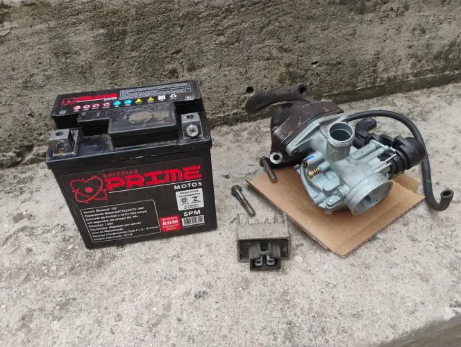 Peças de biz *preço fictício*