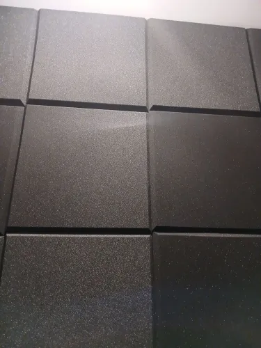 Placa acustica avulsa .50 por 50 densidade 5cm