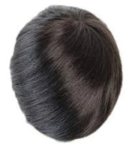 Peruca Masculina Negra - Cabelo Natural à pronta entrega 