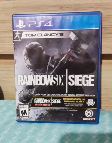 RainbowSix Siege Deluxe PS4 Semi novo C/NF