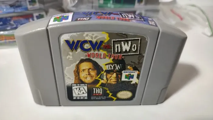 Jogo em Cartucho: WCW vs nWo World Tour, para Nintendo 64