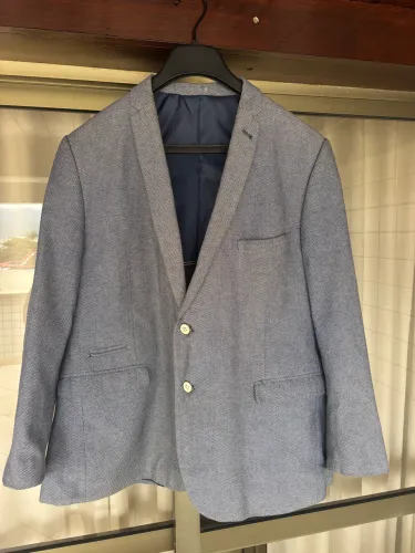 Blazer Masculino Azul Moderno