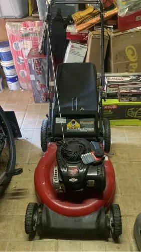 Carrinho corta grama a gasolina 