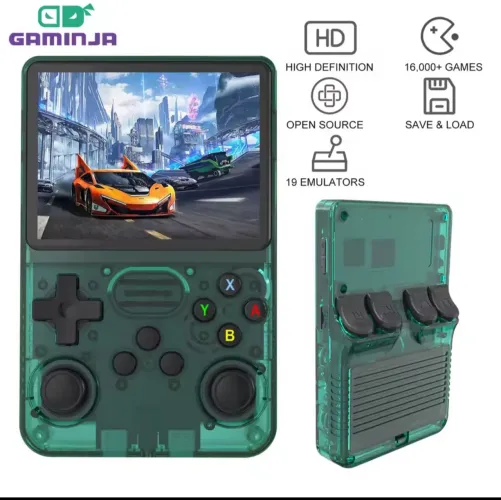 Console Portátil Retro GamNinja HD 16K Jogos 19 Emuladores