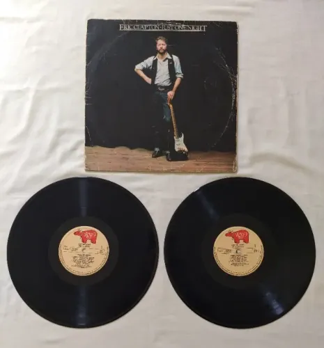 Álbum Duplo com 02 LPS Eric Clapton - Just One Night (P-1980). Live In Japan.