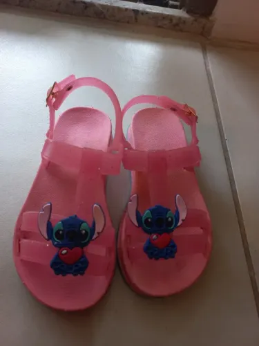Sandálias  Infantil Stitch tamanho 27/28