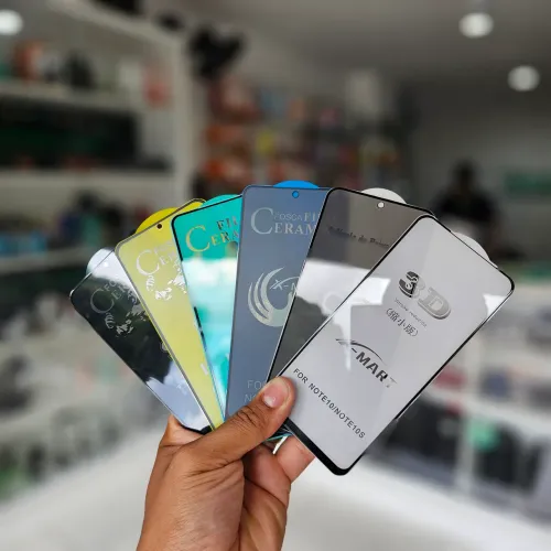Películas de proteção para Celular - Cerâmica ou 3D. Fosca, Privacidade Ou comum