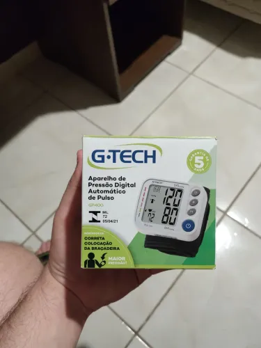 Aparelho de pressão G tech