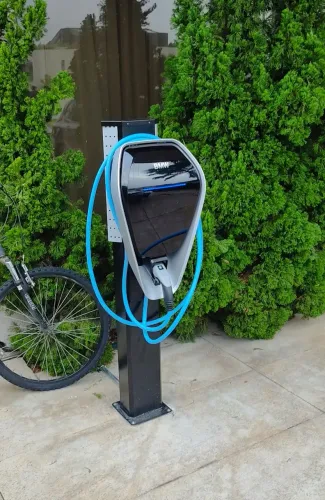 Instalação de wallbox, carregador de carro elétrico.