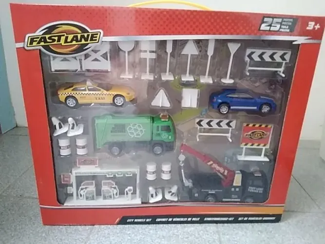 Kit Cidade Fast Lane - 25 Peças