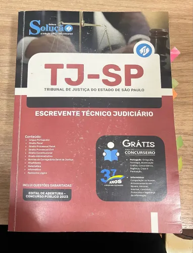 Apostila Concurso Publico TJ SP