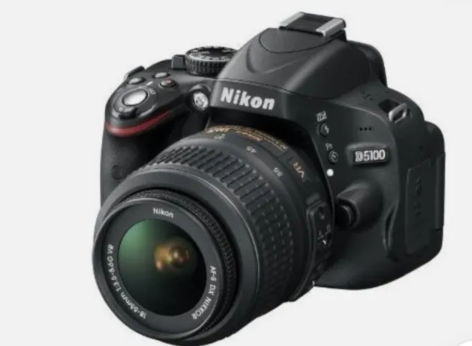 Câmera NIKON profissional fotográfica D5100 - 18-55 VR KIT