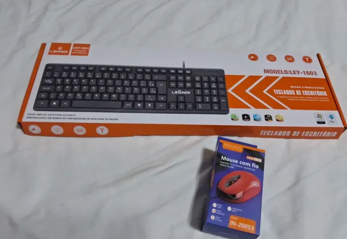 Teclado e Mouse Usb