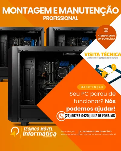 Manutenção e Montagem Personalizada e Otimização Profissional