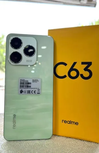 Celular Realme C63********128Gb/6Ram******** VERDE , Versão Global