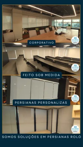 Persianas roló sob medida