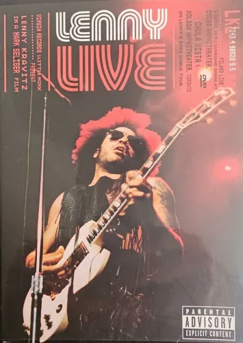 DVD LENNY LIVE - LENNY KRAVITZ - IN A MARK SELINGER FILM  131 MINUTOS DE SUCESSOS 