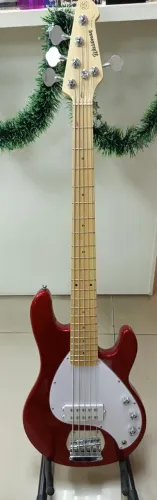 Kit Contra Baixo Waldman 5 Cordas Passivo MB-105 MR
