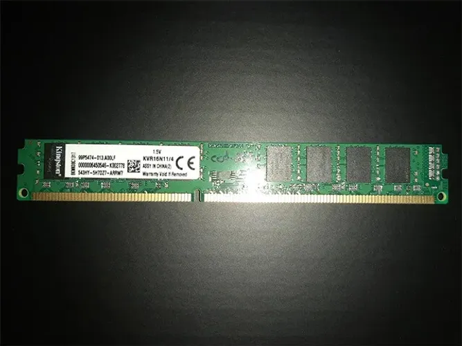 4gb DDR3 1600mhz KVR16N11/4 | Memória RAM para PC Desktop