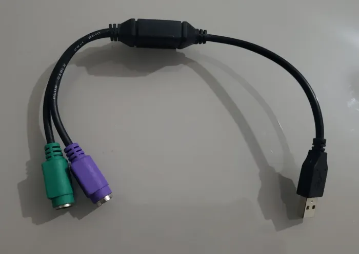 Adaptador 2 PS/2 para USB
