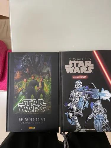 HQs de Star Wars: Episódio VI e Guerras Clônicas