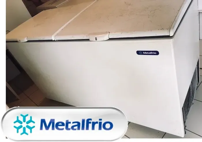 Geladeira/Freezer Metalfrio Horizontal 546 Lts 2 Portas !(refrigerador, congelador, gelo, 