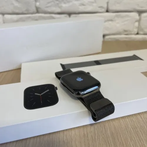 Apple Watch Aço Inoxidável e Vidro de Safira S6 44mm