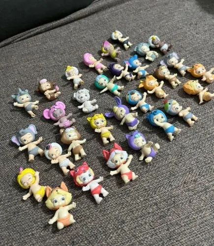 Bonecos animais miniaturas DTC