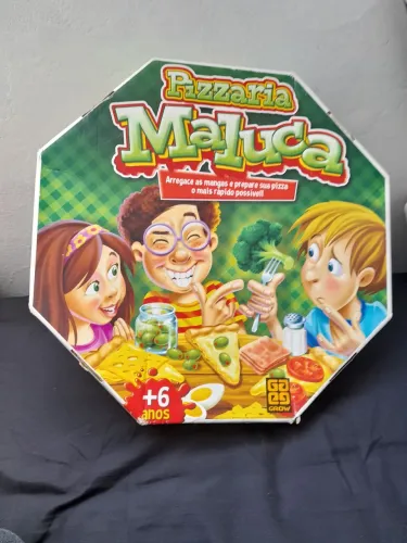 Vendo jogos pizzaria maluca em ótimo estado