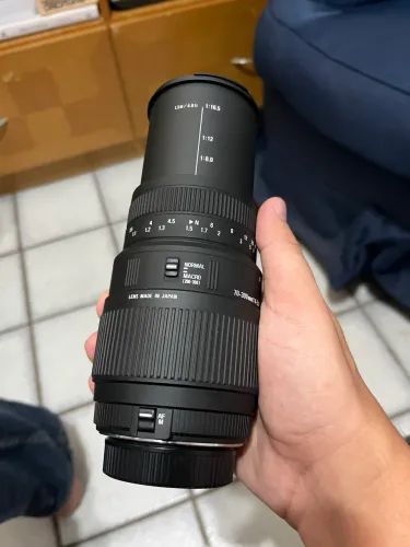 Lente Sigma 70-300mm F4-5.6 DG MACRO Nikon mount