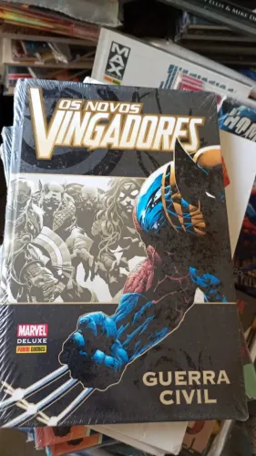 Os Novos Vingadores - Guerra Civil - HQ Marvel Deluxe