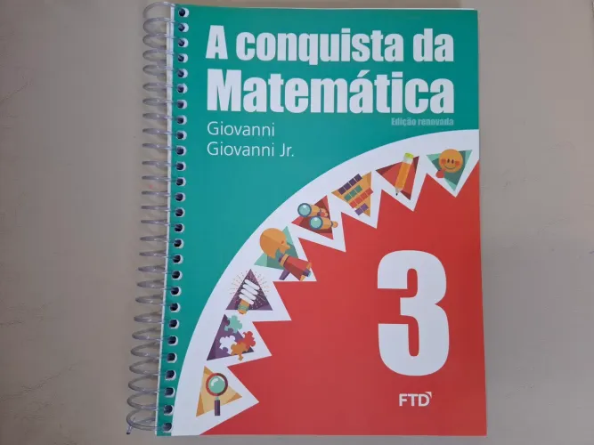 Livro A conquista da matemática 3º ano