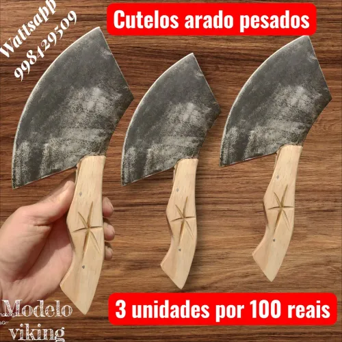 Faca de Cutelos 3 por 100 facas revenda 