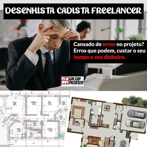 Projetista Cadista Freelancer