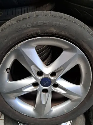Rodas de liga leve Ford Focus aro 16 Prata 5x108 originais 