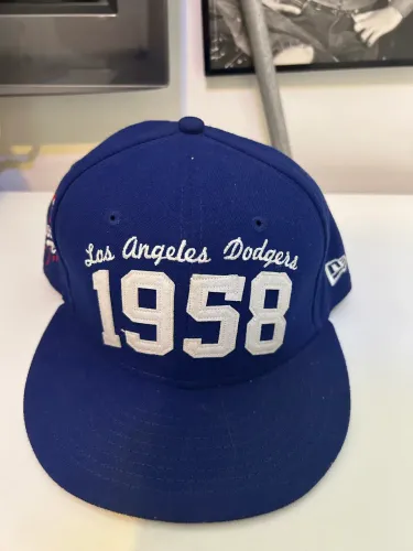 Boné Dodgers Aba Reta 7 e meio Novo
