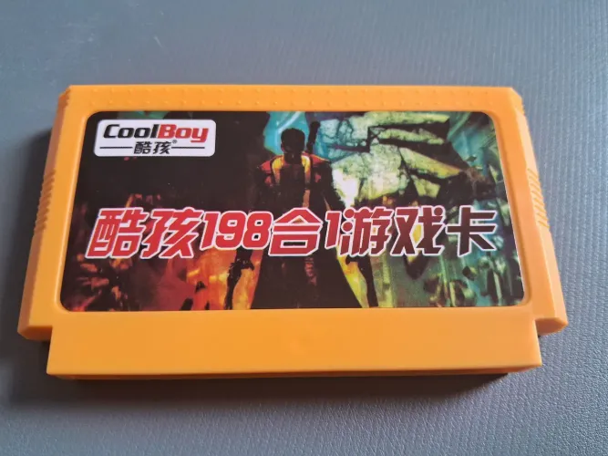 Cartucho 198 Jogos Nes Nintendinho