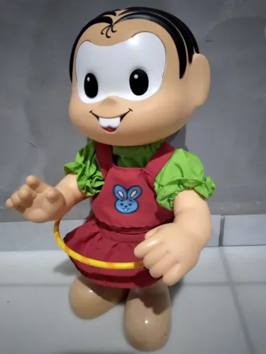 Boneca Turma da Mônica Dança com Bambolê (Relíquia)