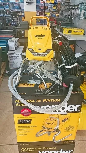 Máquina de Pintura Airless 1.3hp e 3000Ibs Vonder(Loja)