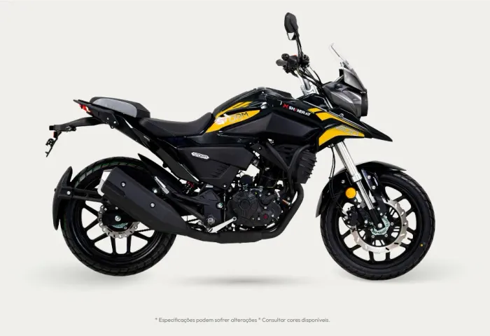 Motos Shineray XY 200 Storm EFI no Brasil