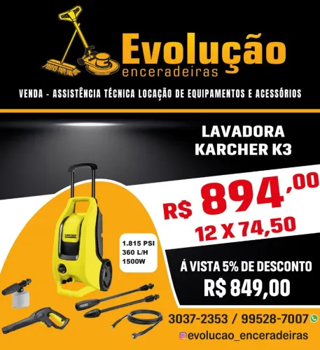 Lavadora de Alta Pressão Karcher K3